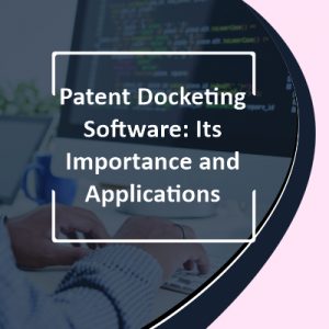 Patent Docketing Software